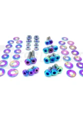 Dress Up Bolts Stage 1 Titanium Hardware Engine Bay Kit Toyota Supra MKV 2020-2024                                     - TOY-008-Ti-TB - Image 2