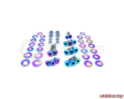 Dress Up Bolts Stage 1 Titanium Hardware Engine Bay Kit Toyota Supra MKV 2020-2024 - TOY-008-Ti-TB