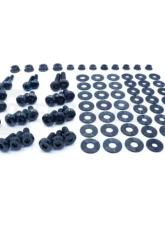 Dress Up Bolts Stage 2 Titanium Hardware Engine Bay Kit Toyota Supra MKV 2020-2024                                     - TOY-009-Ti-BLK - Image 2