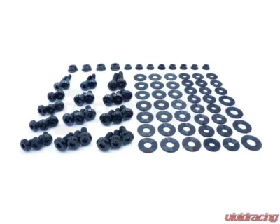 Dress Up Bolts Stage 2 Titanium Hardware Engine Bay Kit Toyota Supra MKV 2020-2024 - TOY-009-Ti-BLK