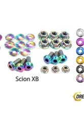 Dress Up Bolts Titanium Engine & Engine Bay Kit Scion XB 2007-2015                                     - TOY-015-Ti-TB - Image 2