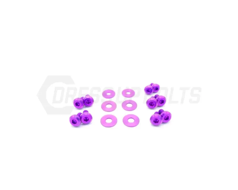 Dress Up Bolts Titanium Trunk Kit Scion FR-S 2013-2016 - TOY-029-Ti-PRP