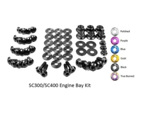 Dress Up Bolts Titanium Engine Bay Kit Lexus SC300 | SC400 1992-2000