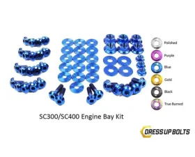 Dress Up Bolts Titanium Engine Bay Kit Lexus SC300 | SC400 1992-2000