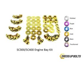 Dress Up Bolts Titanium Engine Bay Kit Lexus SC300 | SC400 1992-2000