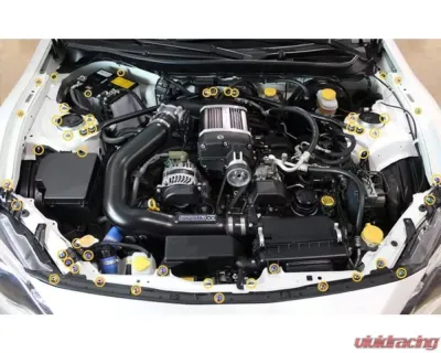 Dress Up Bolts Stage 2 Titanium Hardware Engine Bay Kit Toyota 86 2013-2020 - TOY-034-Ti-BLK