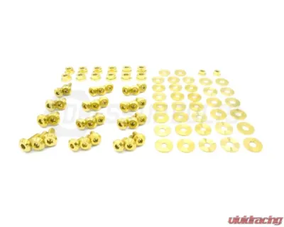 Dress Up Bolts Stage 2 Titanium Hardware Engine Bay Kit Toyota 86 2013-2020 - TOY-034-Ti-GLD
