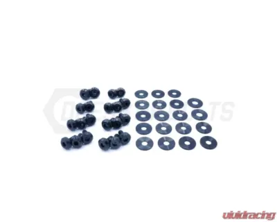 Dress Up Bolts Stage 1 Titanium Hardware Engine Bay Kit Toyota 86 2013-2020 - TOY-035-Ti-BLK