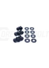 Dress Up Bolts Titanium Hardware Hood Kit Toyota Supra MKIII 1986-1992                                     - TOY-040-Ti-BLK - Image 3