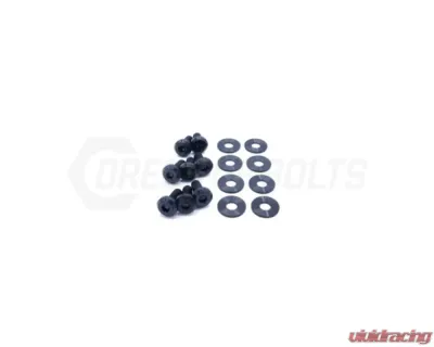 Dress Up Bolts Titanium Hardware Hood Kit Toyota Supra MKIII 1986-1992 - TOY-040-Ti-BLK