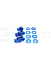 Dress Up Bolts Titanium Hardware Hood Kit Toyota Supra MKIII 1986-1992                                     - TOY-040-Ti-BLU - Image 3