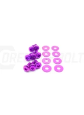 Dress Up Bolts Titanium Hardware Hood Kit Toyota Supra MKIII 1986-1992                                     - TOY-040-Ti-PRP - Image 3