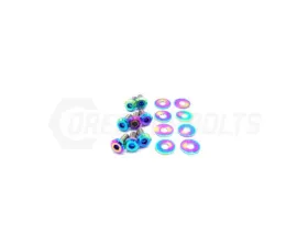Dress Up Bolts Titanium Hardware Hood Kit Toyota Supra MKIII 1986-1992