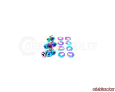 Dress Up Bolts Titanium Hardware Hood Kit Toyota Supra MKIII 1986-1992 - TOY-040-Ti-TB
