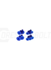 Dress Up Bolts Titanium Hardware Door Kit Toyota Supra MKIII 1986-1992                                     - TOY-041-Ti-BLU - Image 3