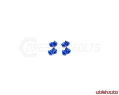 Dress Up Bolts Titanium Hardware Headlight Kit Toyota Supra MKIII 1986-1992 - TOY-042-Ti-BLU