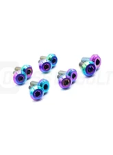 Dress Up Bolts Titanium Hardware Hatch Kit Toyota Supra MK4 1993-2002                                     - TOY-050-Ti-BLK - Image 2