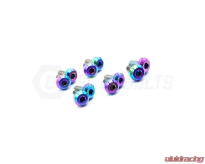 Dress Up Bolts Titanium Hardware Hatch Kit Toyota Supra MK4 1993-2002 - TOY-050-Ti-BLK