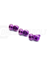 Dress Up Bolts Titanium Hardware Fuel Door Kit Toyota Supra MK4 1993-2002                                     - TOY-051-Ti-GLD - Image 2