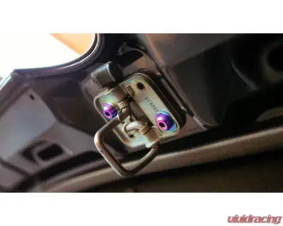 Dress Up Bolts Titanium Hardware Hood Kit Volkswagen GTI MK7 2015-2021 - VKW-002-Ti-PRP