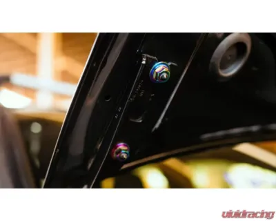 Dress Up Bolts Titanium Hardware Hood Kit Volkswagen GTI MK7 2015-2021 - VKW-002-Ti-PRP