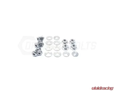 Dress Up Bolts Titanium Hardware Hood Kit Volkswagen GTI MK7 2015-2021 - VKW-002-Ti-POL