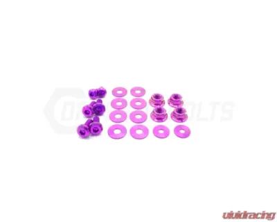 Dress Up Bolts Titanium Hardware Hood Kit Volkswagen GTI MK7 2015-2021 - VKW-002-Ti-PRP