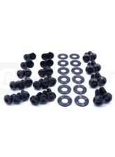 Dress Up Bolts Titanium Hardware Door Kit Volkswagen GTI MK7 2015-2021                                     - VKW-003-Ti-BLK - Image 3
