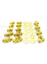 Dress Up Bolts Titanium Hardware Door Kit Volkswagen GTI MK7 2015-2021                                     - VKW-003-Ti-GLD - Image 3