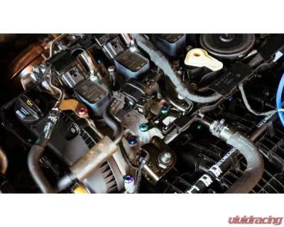 Dress Up Bolts Stage 1 Titanium Hardware Engine Kit 3rd Generation EA888 Engine - VKW-005-Ti-PRP