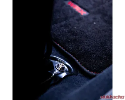 Dress Up Bolts Titanium Hardware Seat Kit Subaru WRX 2022+ - SUB-043-Ti-BLU