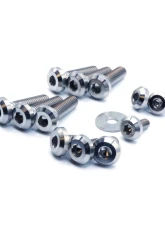 Dress Up Bolts Titanium Hardware Engine Kit Subaru WRX 2022+                                     - SUB-046-Ti-BLK - Image 3