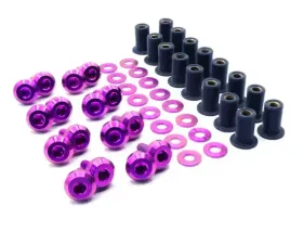 Dress Up Bolts Titanium Hardware Plastic Clip Delete Trunk Kit Honda Civic Si 2012-2015