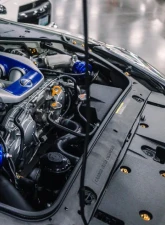 Dress Up Bolts Blue Titanium Hardware Radiator Shroud Kit Nissan R35 GT-R 2009-2023                                     - NIS-041-Ti-BLU - Image 3