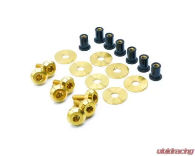 Dress Up Bolts Black Titanium Hardware Plastic Clip Delete Trunk Kit Subaru BRZ | Toyota GT86 | Scion FR-S 2013-2020 - SUB-049-Ti-BLK