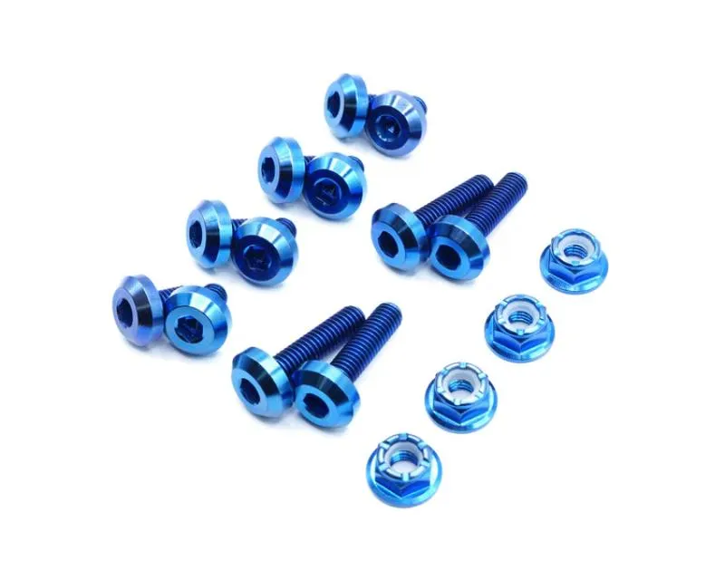 SARD LSR Style Wing Kit Polished Titanium Bolts SUB-050-TI