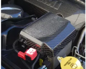 Black Ops Auto Works Carbon Fiber Fuse Box Cover Dodge Charger 2005-2007