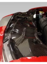 Black Ops Auto Works Carbon Fiber Radiator Cover Dodge Charger 2011-2015                                     - 220.1023 - Image 2