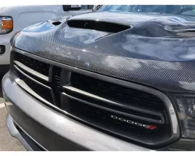 Black Ops Auto Works Sniper Hood Carbon Fiber Outer Piece W/ Carbon Fiber Inner Piece Dodge Durango 2011-2022