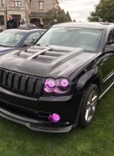 Black Ops Auto Works SRT Front Splitter WK1 Fiberglass Jeep Grand Cherokee 2006-2010                                     - 240.0947 - Image 4