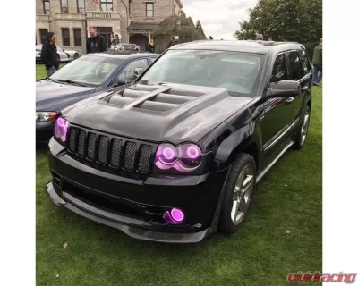 Black Ops Auto Works SRT Front Splitter WK1 Fiberglass Jeep Grand Cherokee 2006-2010 - 240.0947