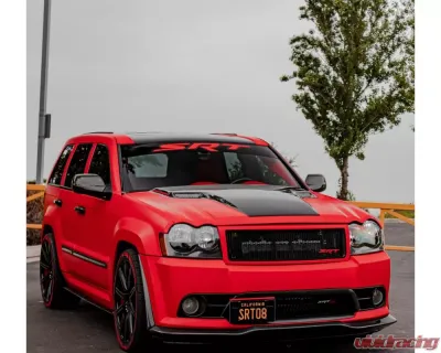 Black Ops Auto Works SRT Front Splitter WK1 Fiberglass Jeep Grand Cherokee 2006-2010 - 240.0947