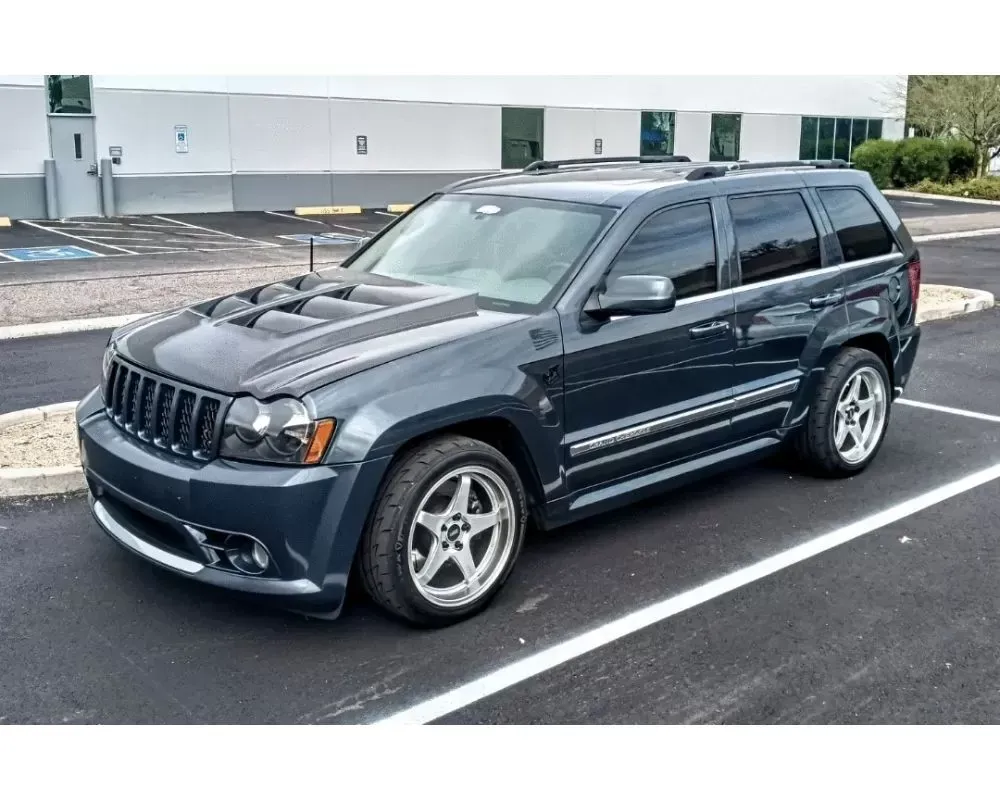 Black Ops Auto Works Venom Hood Carbon Fiber Outer Piece W/ Fiberglass Inner Piece Jeep Grand Cherokee 2005-2010 - 240.095