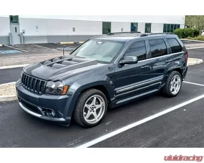 Black Ops Auto Works Venom Hood Carbon Fiber Outer Piece W/ Fiberglass Inner Piece Jeep Grand Cherokee 2005-2010 - 240.095