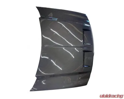Black Ops Auto Works Paramedic Hood Wk1 Carbon Fiber Outer Piece and Fiberglass Inner Piece Jeep Grand Cherokee 2005-2010 - 240.0966