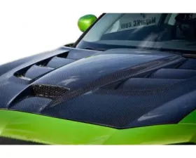 Black Ops Auto Works Sniper 1.0 Hood Carbon Fiber Inner and Outer Dodge Charger 2006-2010