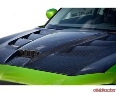 Black Ops Auto Works Sniper 1.0 Hood Carbon Fiber Inner and Outer Dodge Charger 2006-2010 - 240.0968IO