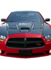 Black Ops Auto Works Sniper 2.0 Hood Carbon Fiber Inner and Outer Dodge Charger 2011-2014                                     - 240.0972IO - Image 5