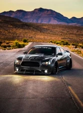Black Ops Auto Works Sniper 2.0 Hood Carbon Fiber Outer Piece W/ Fiberglass Inner Piece Dodge Charger 2011-2014                                     - 240.0972 - Image 4