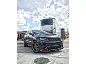 Black Ops Auto Works CFR Edition Front Splitter Carbon Fiber Jeep Grand Cherokee 2012-2016 - 240.0973 - Image 2